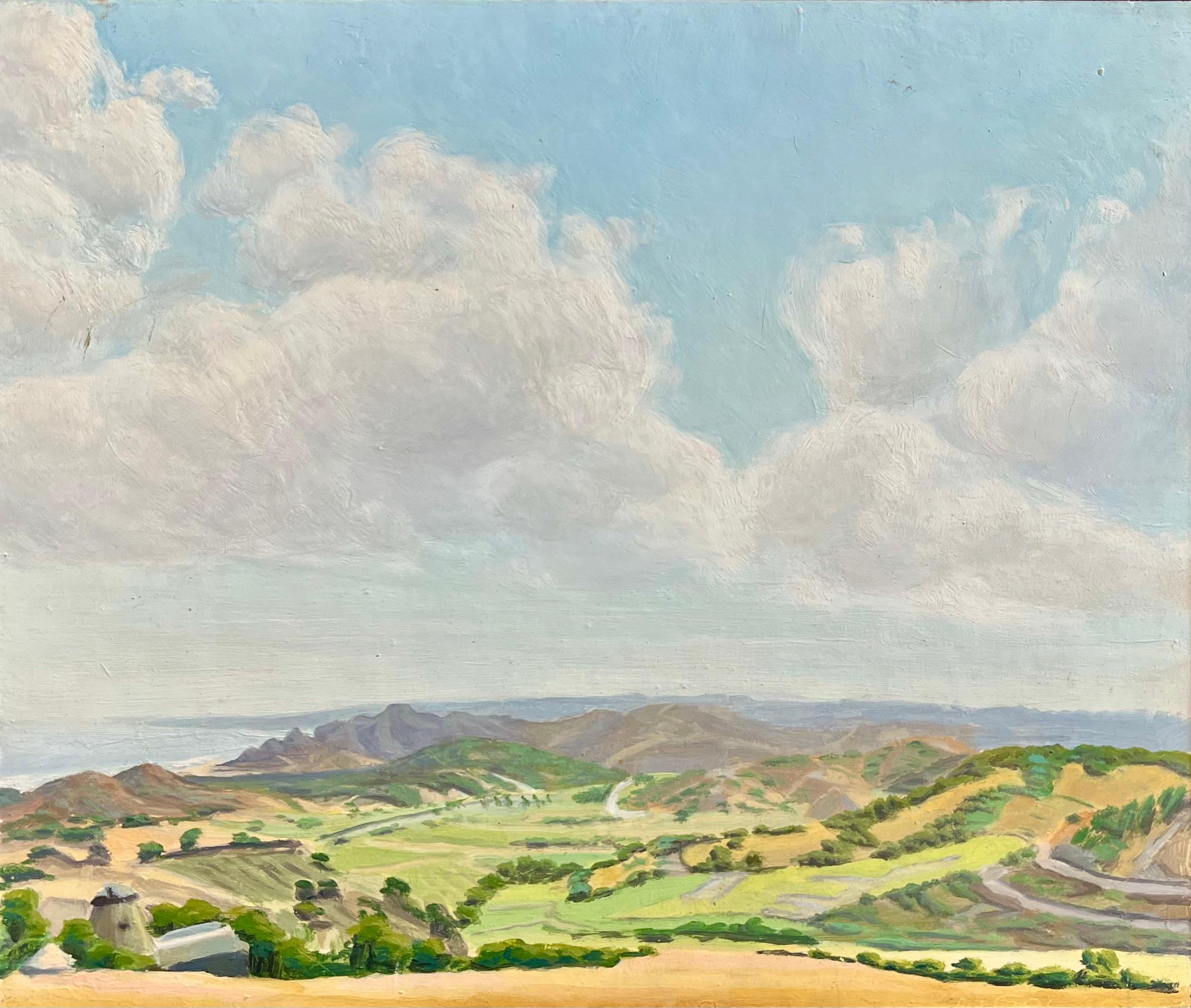 Barbados-Ansicht aus Kirschbaumholzhügel