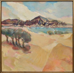 "Drifting Sands" - Berkeley School Abstracted Landscape