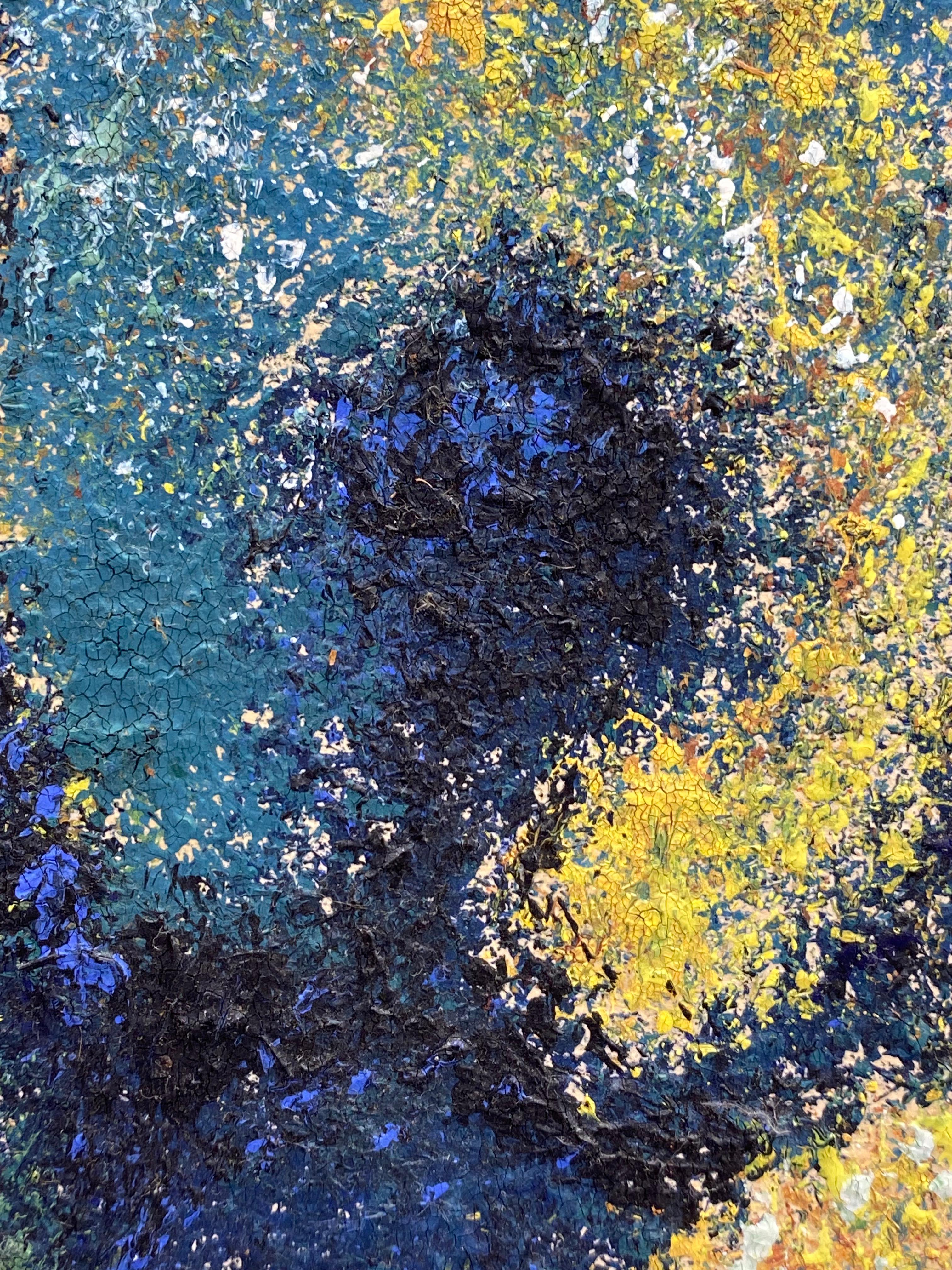 Marjorie Matthias Modernes Primales Tanzgemälde aus der Mitte des Jahrhunderts (Farbe) im Angebot