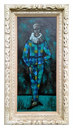 The Masquerade - Mid-Century Modern Figurative