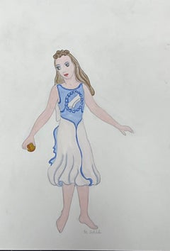 Ensemble de 6 illustrations de caractères classiques égyptiens répertoriés américains