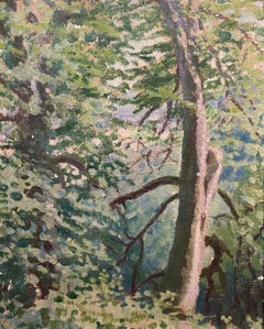 Spring in Dorset, 20th Century English Oil Landscape, Female Artist