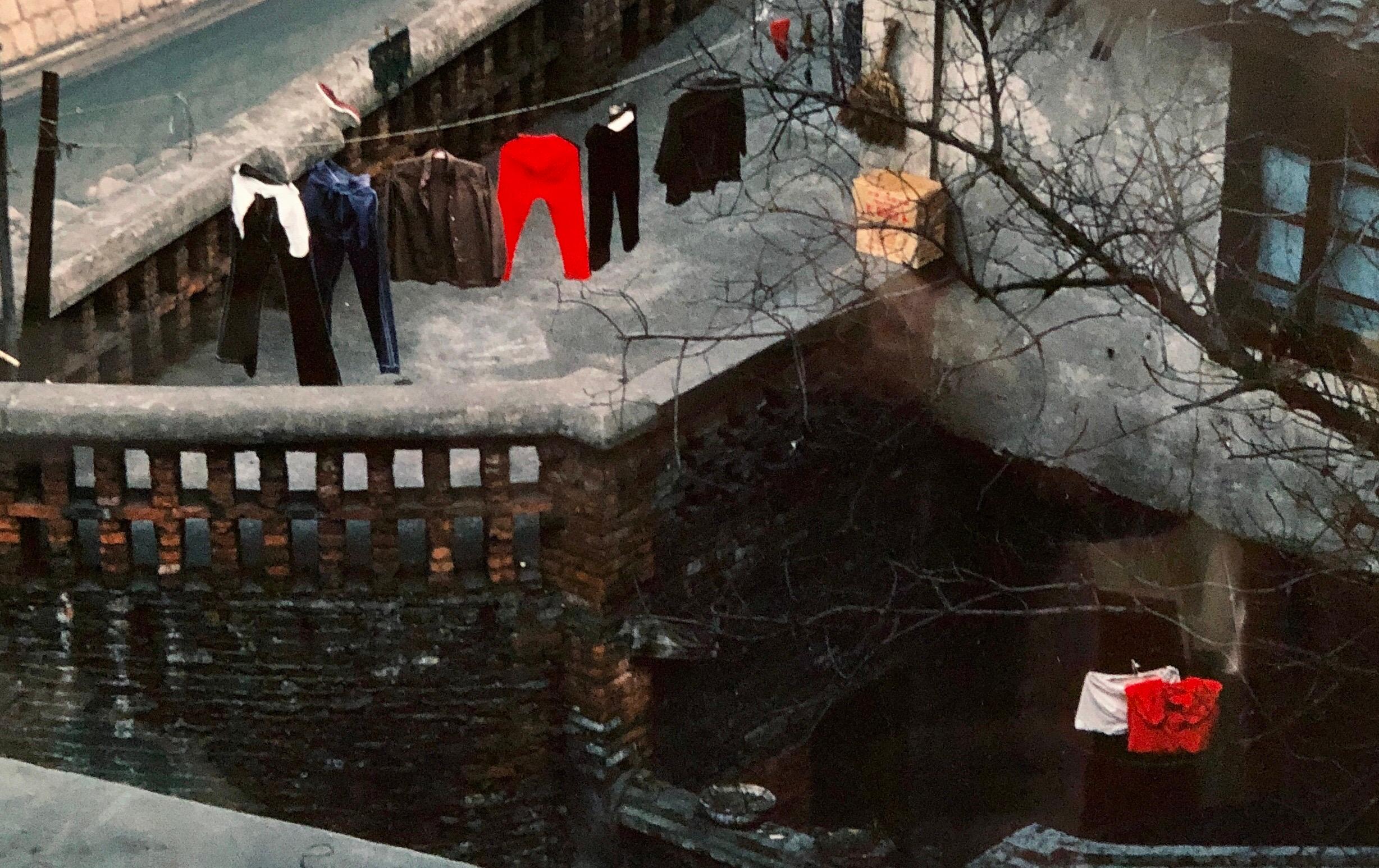 Fotografía antigua Cibachrome Chongqing Río Yangtsé China Impresión fotográfica en color en venta 1