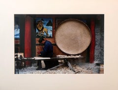 Vintage Photograph Cibachrome Jiuzhaigou Sichuan China Color Photo Print Lion