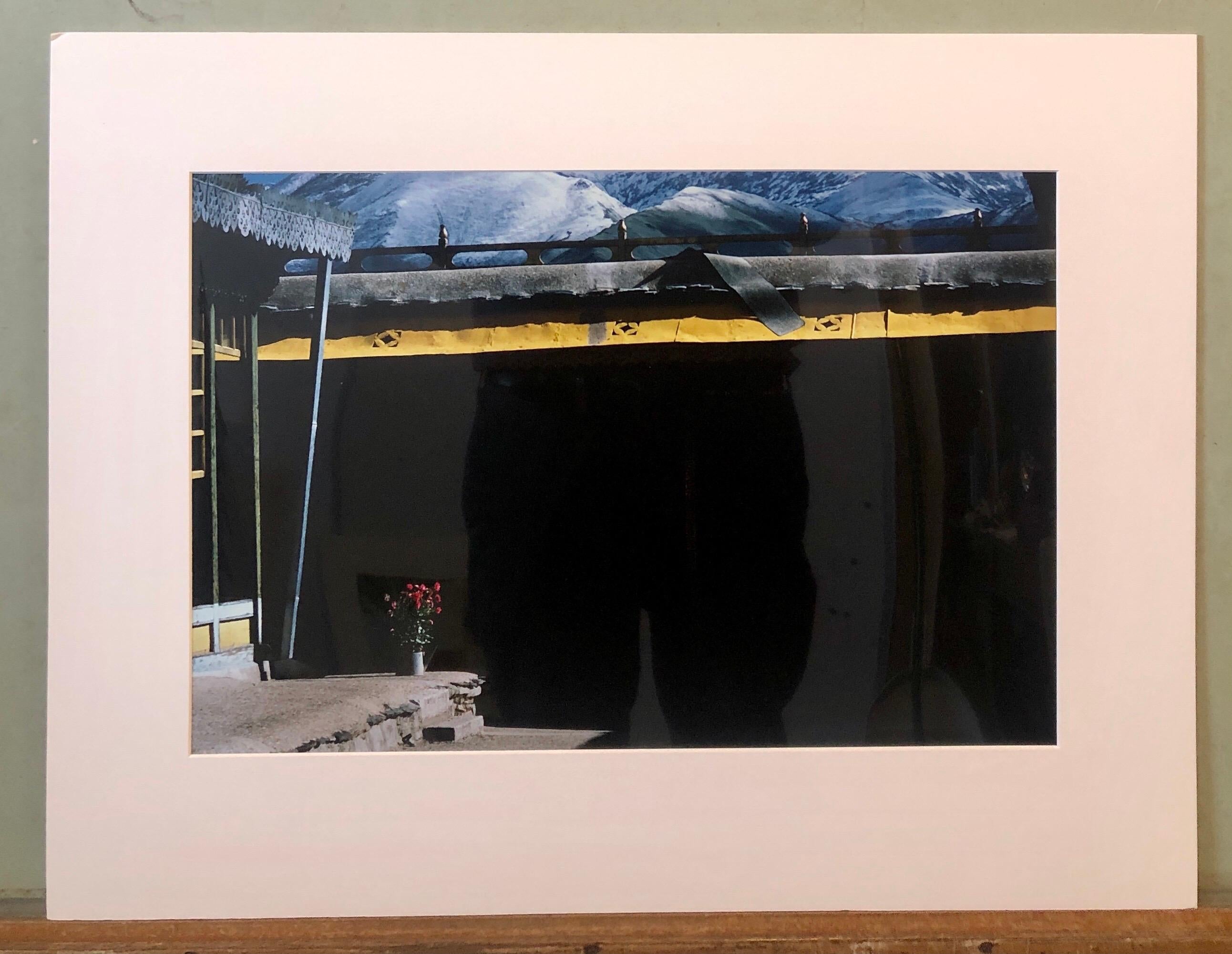 Vintage Fotografie Cibachrome Jokang Dachdecke Tibet Jokhang Farbfotodruck im Angebot 4