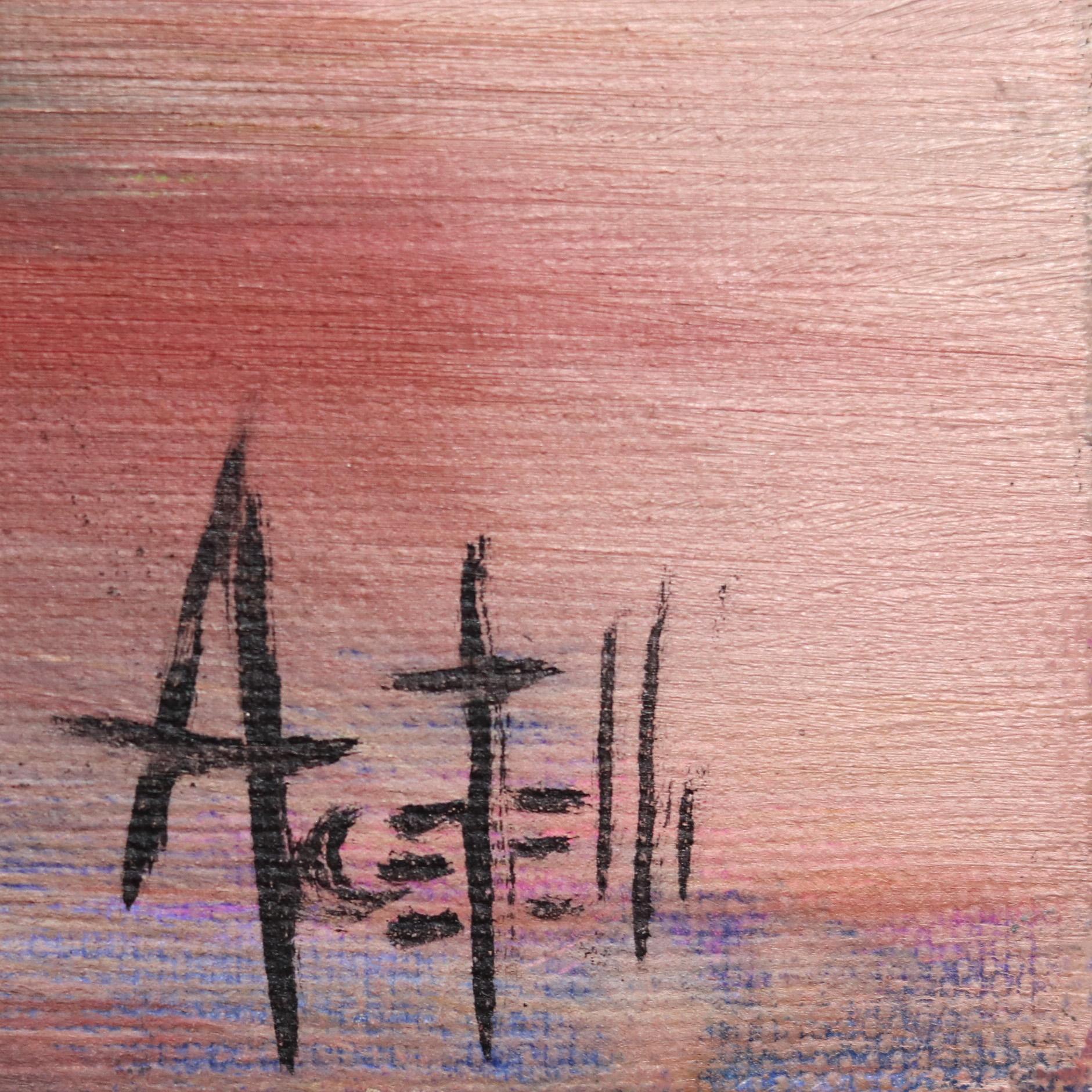 Aria #1  - Huile sur toile - Peinture figurative abstraite d'une danseuse en vente 6