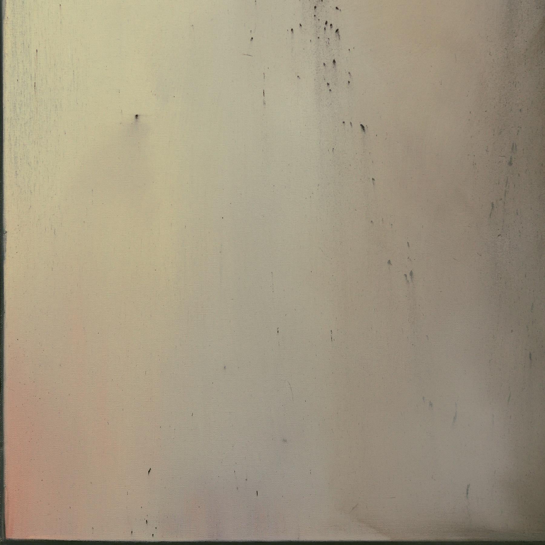 Beyond the Ashes - Abstract Moody Neutral Tone Figurative Oil Painting on Canvas For Sale 4