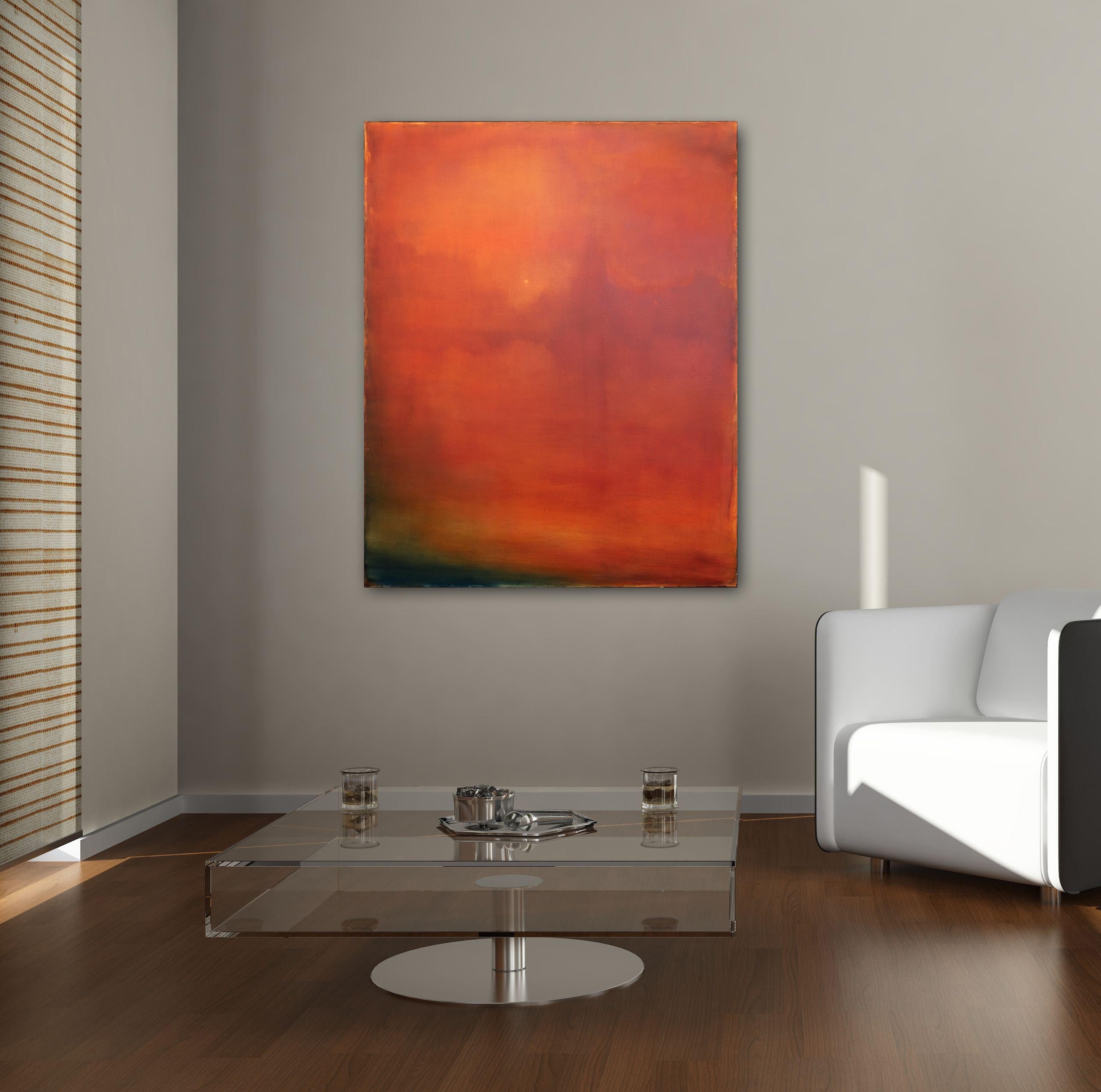 Mark Acetelli’s oil and mixed media paintings awaken the viewer’s sense of exploration and adventure; they demand a new discovery. His artworks exhibit a chemistry of complexity and spontaneity, a lyrical abstraction of frenzied marks, many of which
