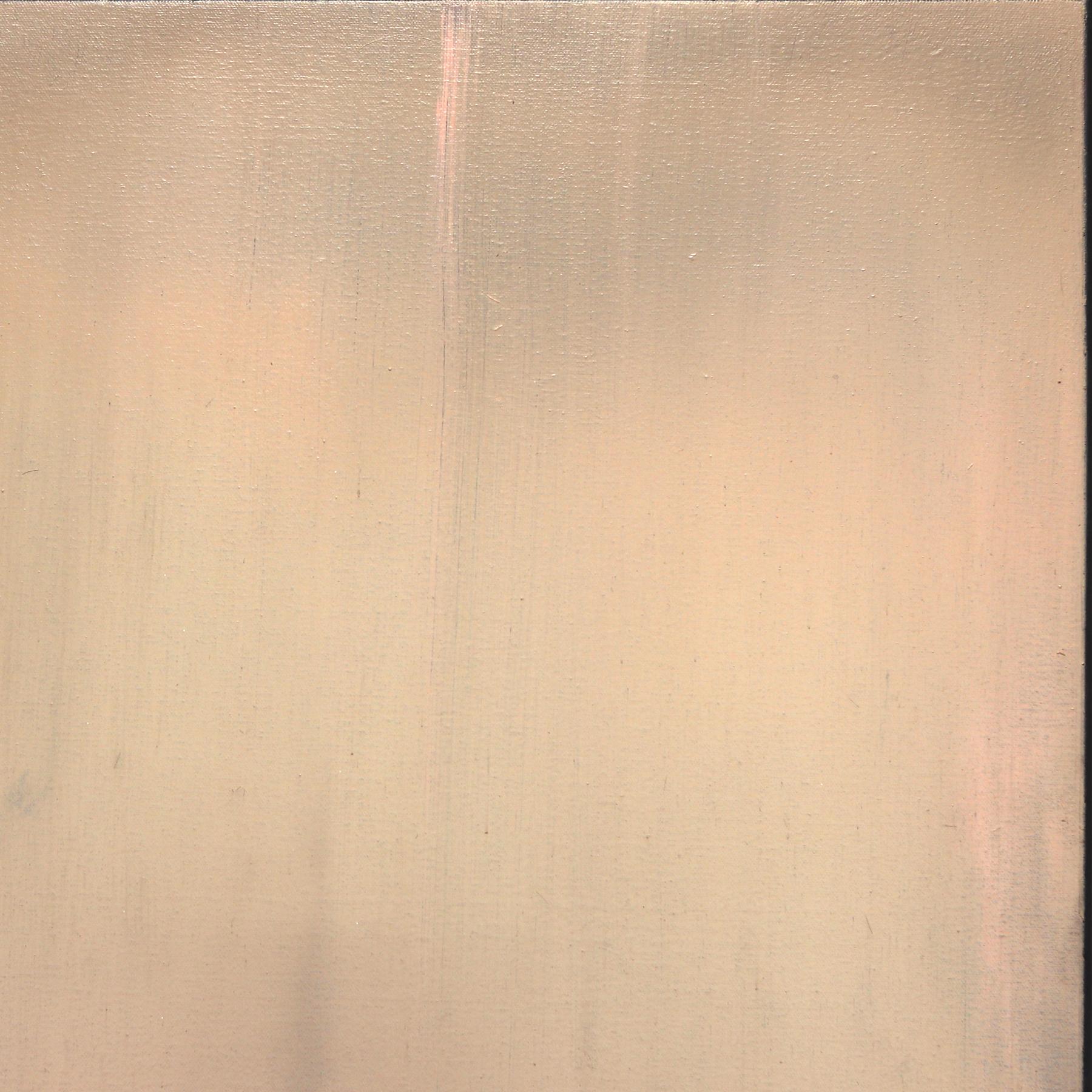 Rose fanée - Couleur atténuée Atmosphérique Abstrait séduisant Peinture à l'huile sur toile en vente 1