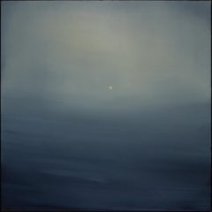 Guided By Your Light - Abstract Atmospheric Landscape Oil Painting on Canvas