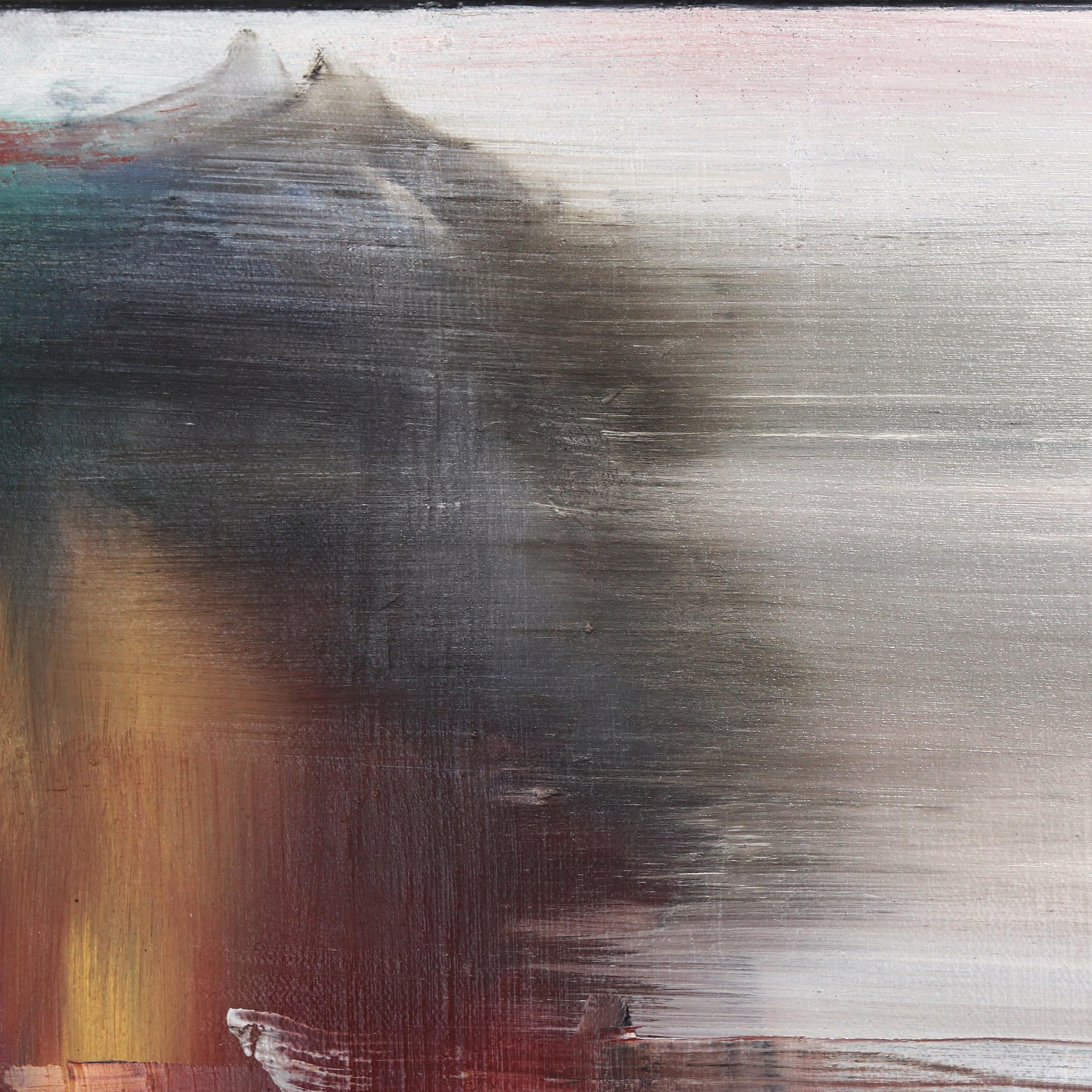 Lorenzo  - Huile sur toile - Peinture figurative abstraite en vente 2