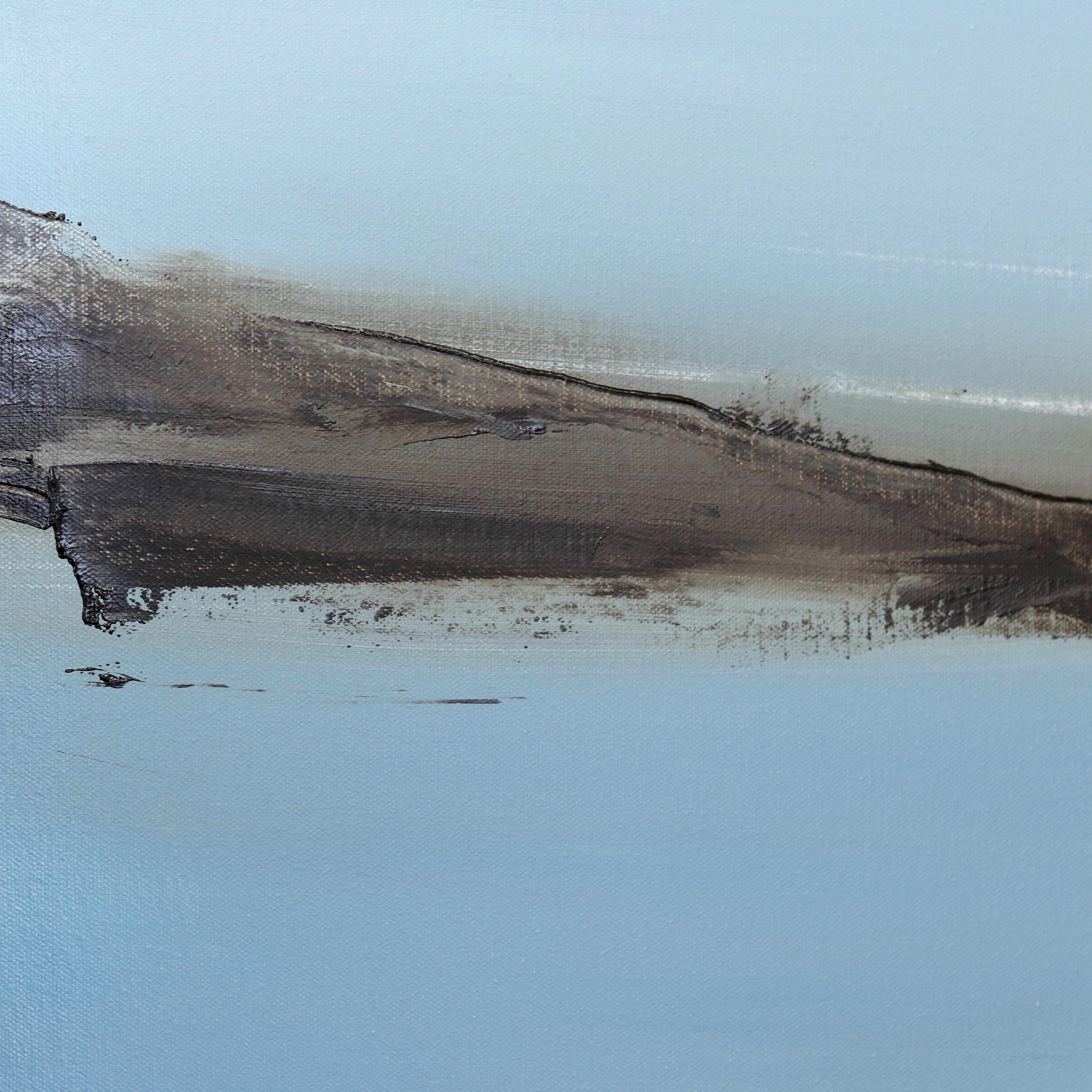 Sojourn II - Huile sur toile originale - Peinture de paysage abstrait - Contemporain Painting par Mark Acetelli