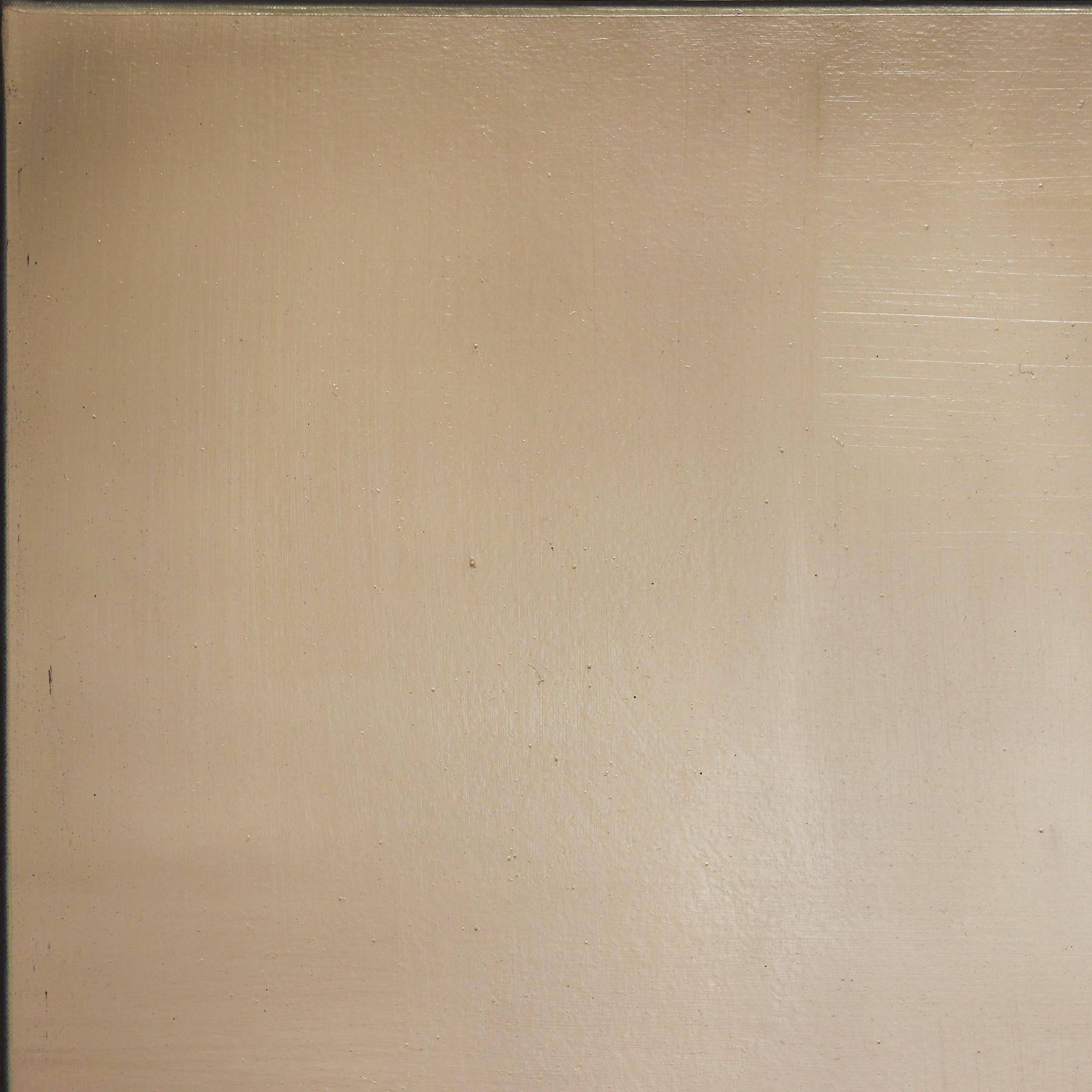 Calme et réflexion - Peinture à l'huile abstraite atmosphérique et séduisante sur toile - Abstrait Painting par Mark Acetelli