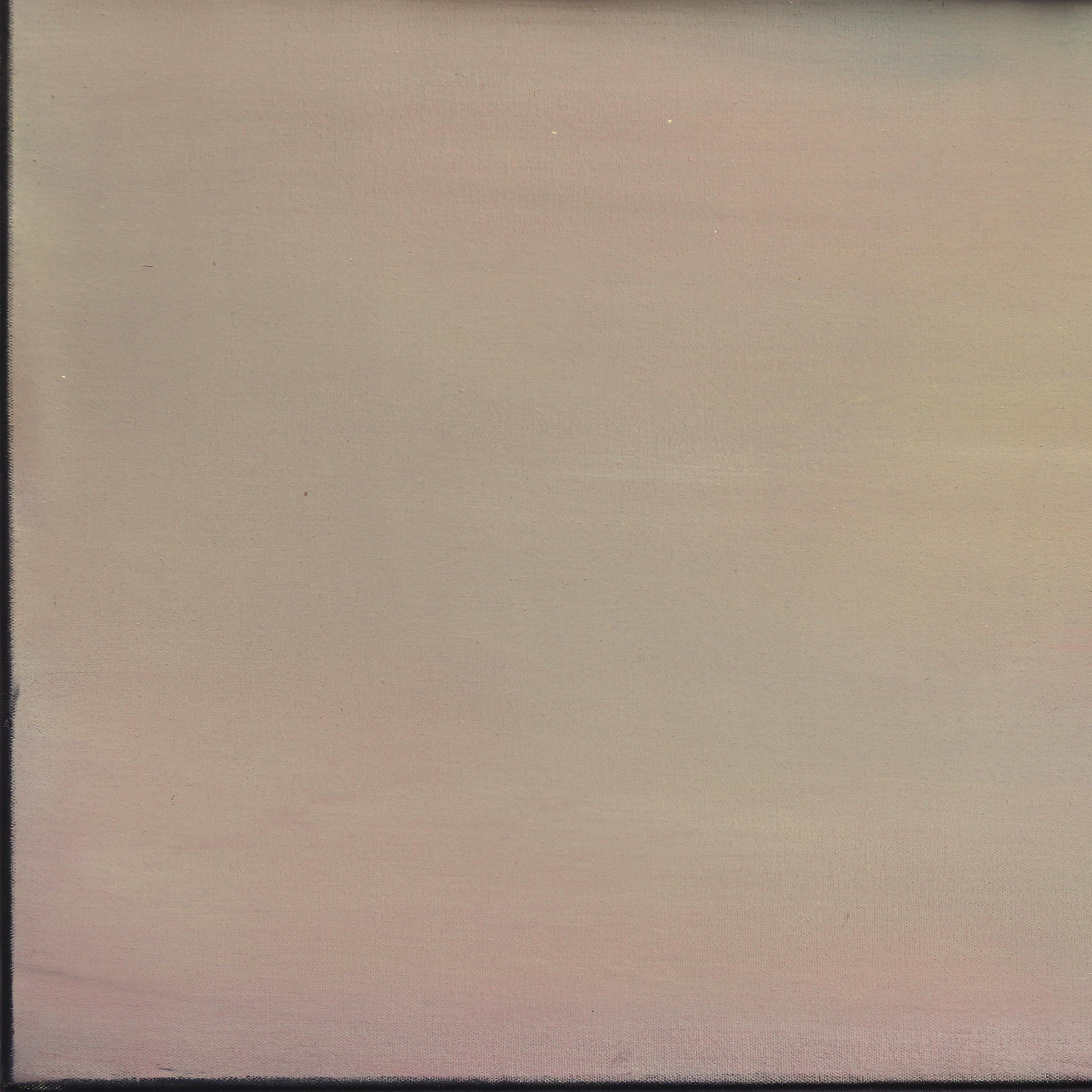 Crépuscule - Couleur sourde Atmosphère Paysage abstrait Peinture à l'huile sur toile en vente 2