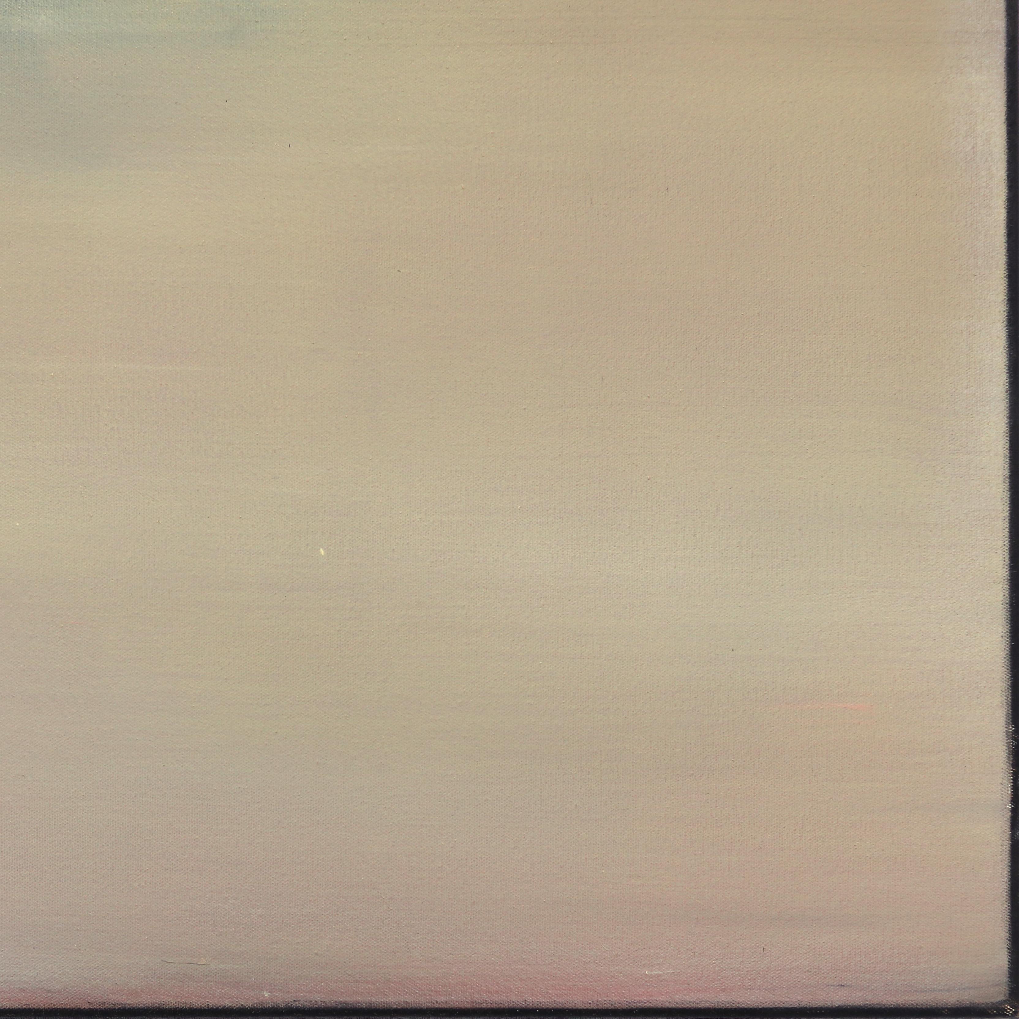 Crépuscule - Couleur sourde Atmosphère Paysage abstrait Peinture à l'huile sur toile en vente 3
