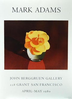 Begonia-Poster in Hellorange