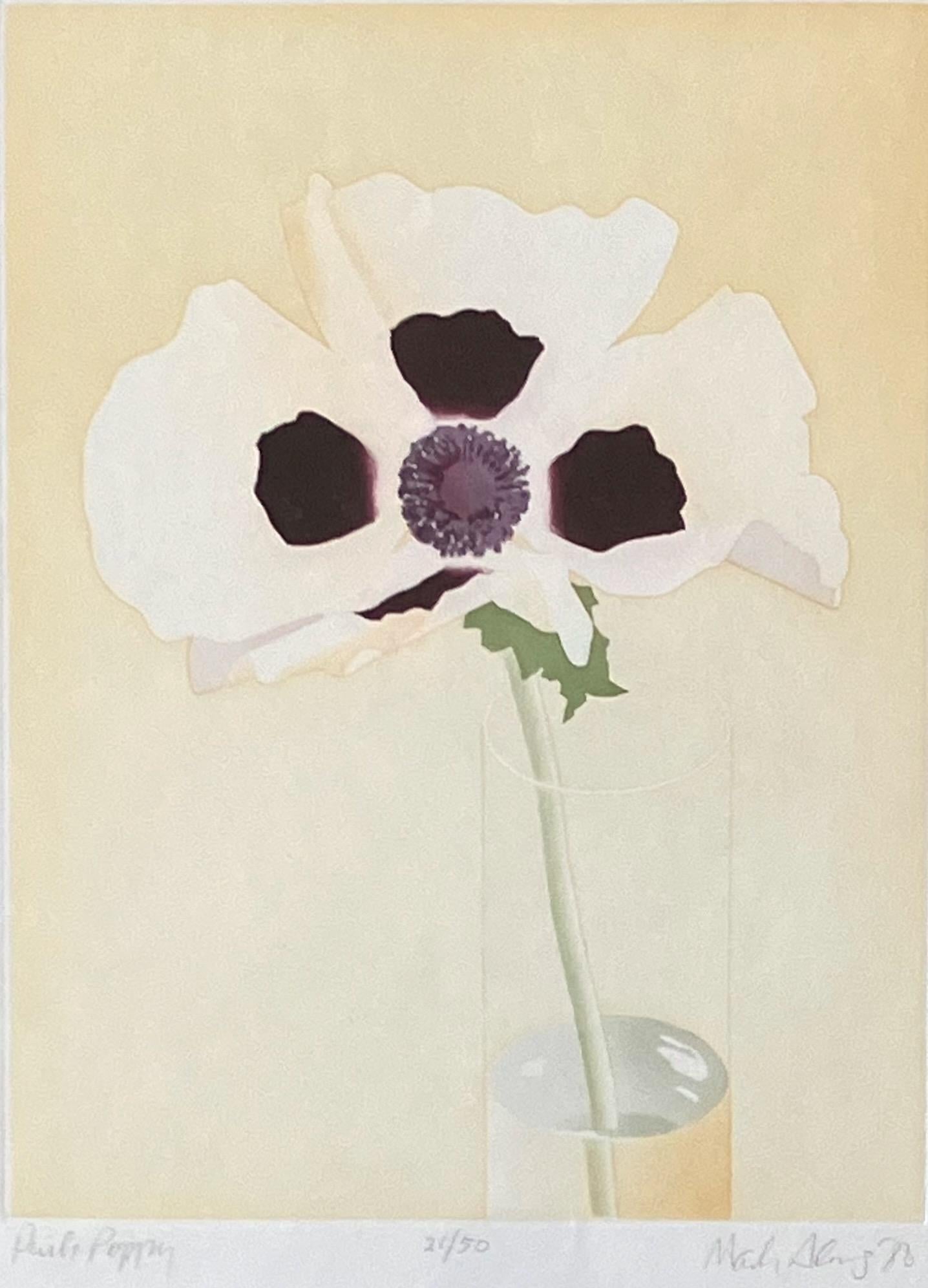 Amapola rosa - Print Realista de Mark Adams