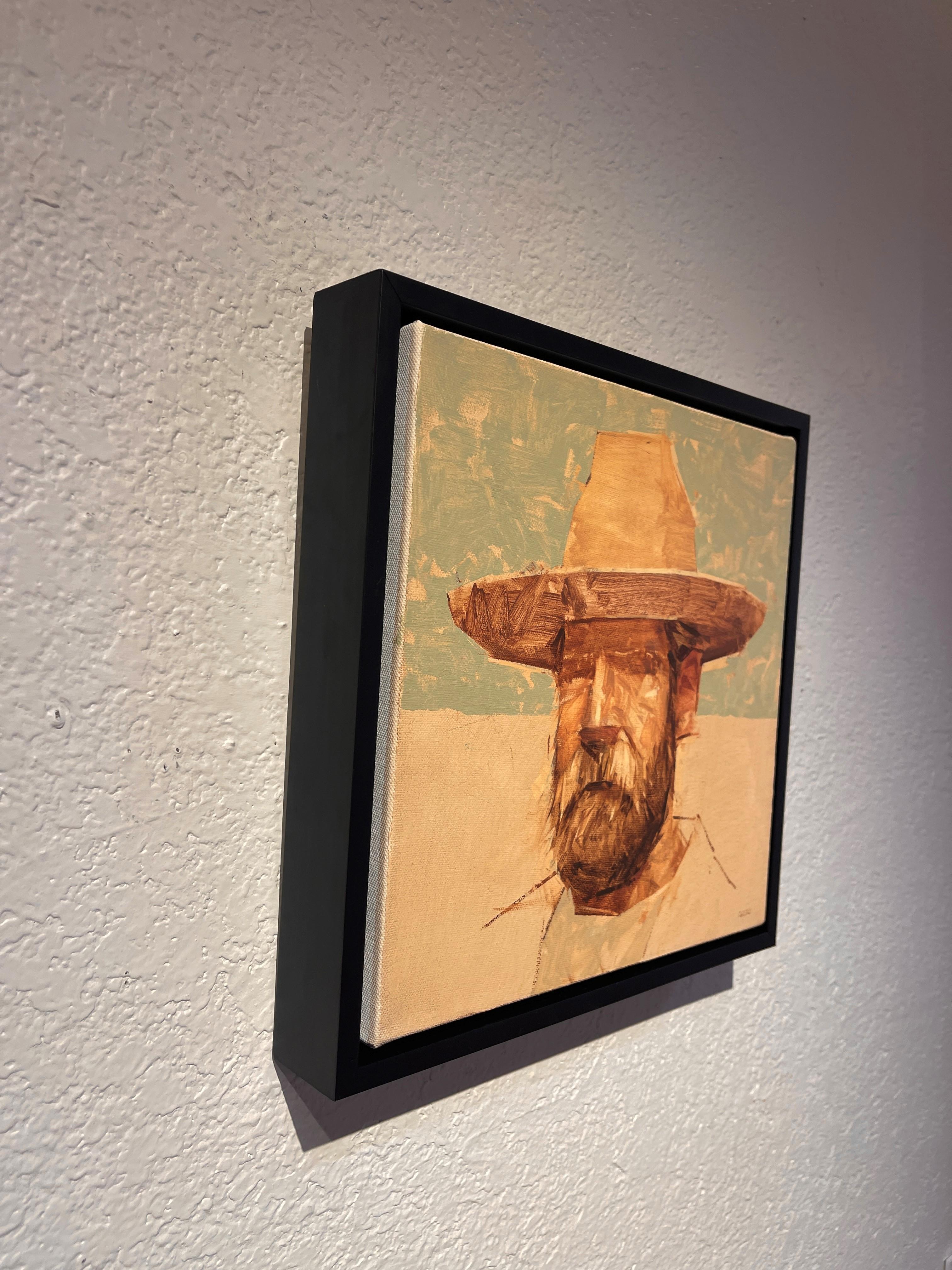 „Bad Hombre XLIV“ (2025) von Mark Andrew Bailey, Original-Ölgemälde, Cowboy im Angebot 2