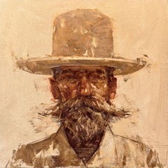 "Bad Hombre XXXVII" (2024) By Marl Andrew Bailey, Original Oil Painting