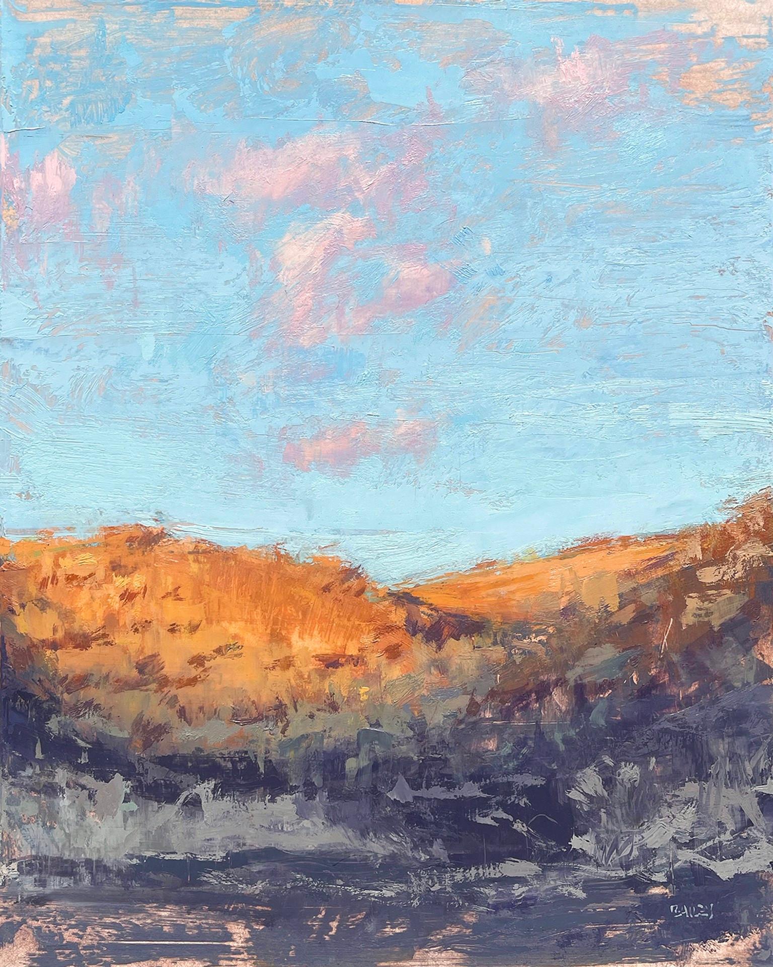 "Sundown on Sage" Oil Painting