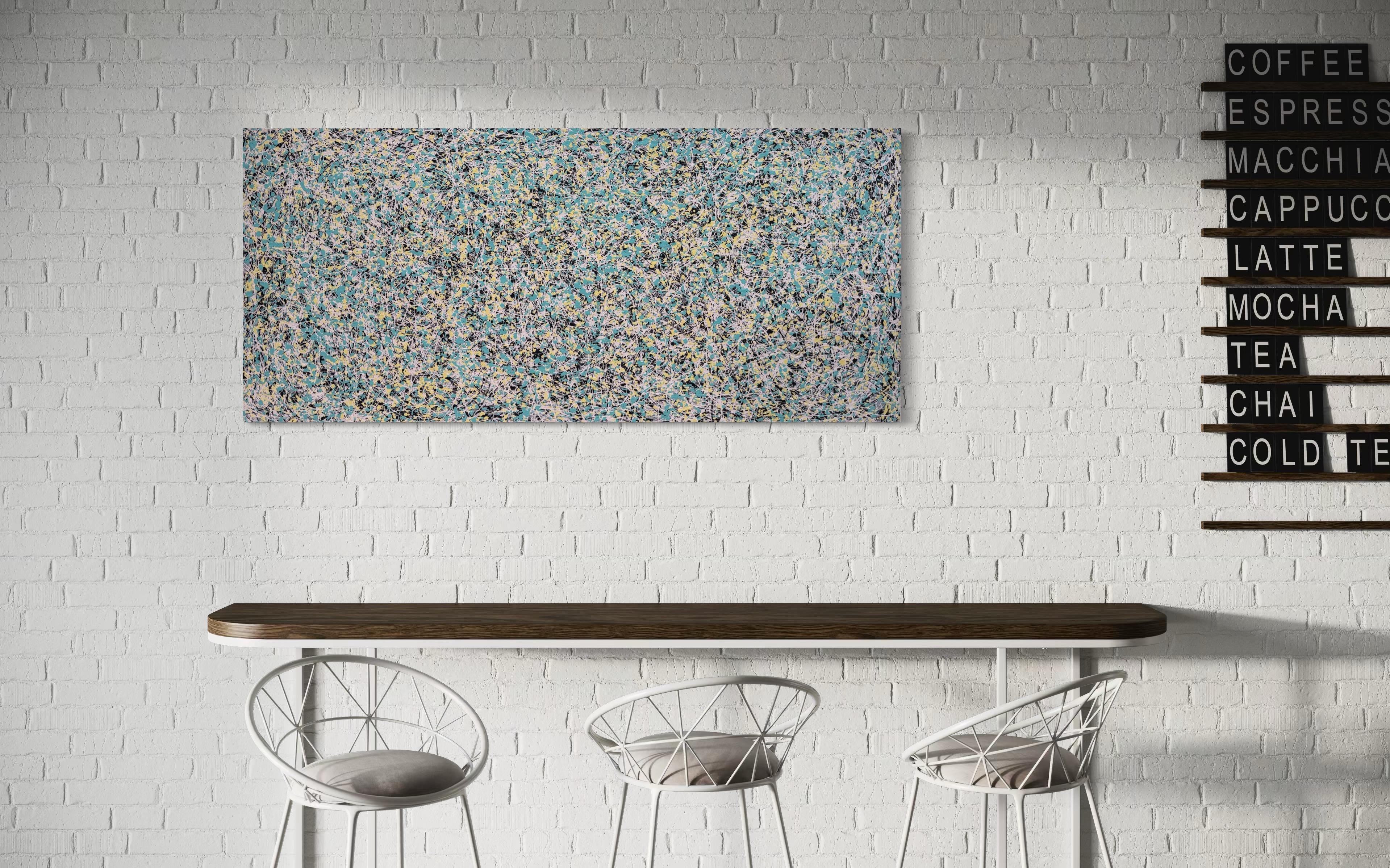 Künstler: Mark Antoni
Arbeit: Original-Acrylmalerei, Handgefertigtes Kunstwerk, Unikat 
Medium: Acryl auf Leinwand 
Jahr: 2024
Stil: Zeitgenössische Kunst, 
Titel: Abstrakte Konversation 3,
Größe: 27