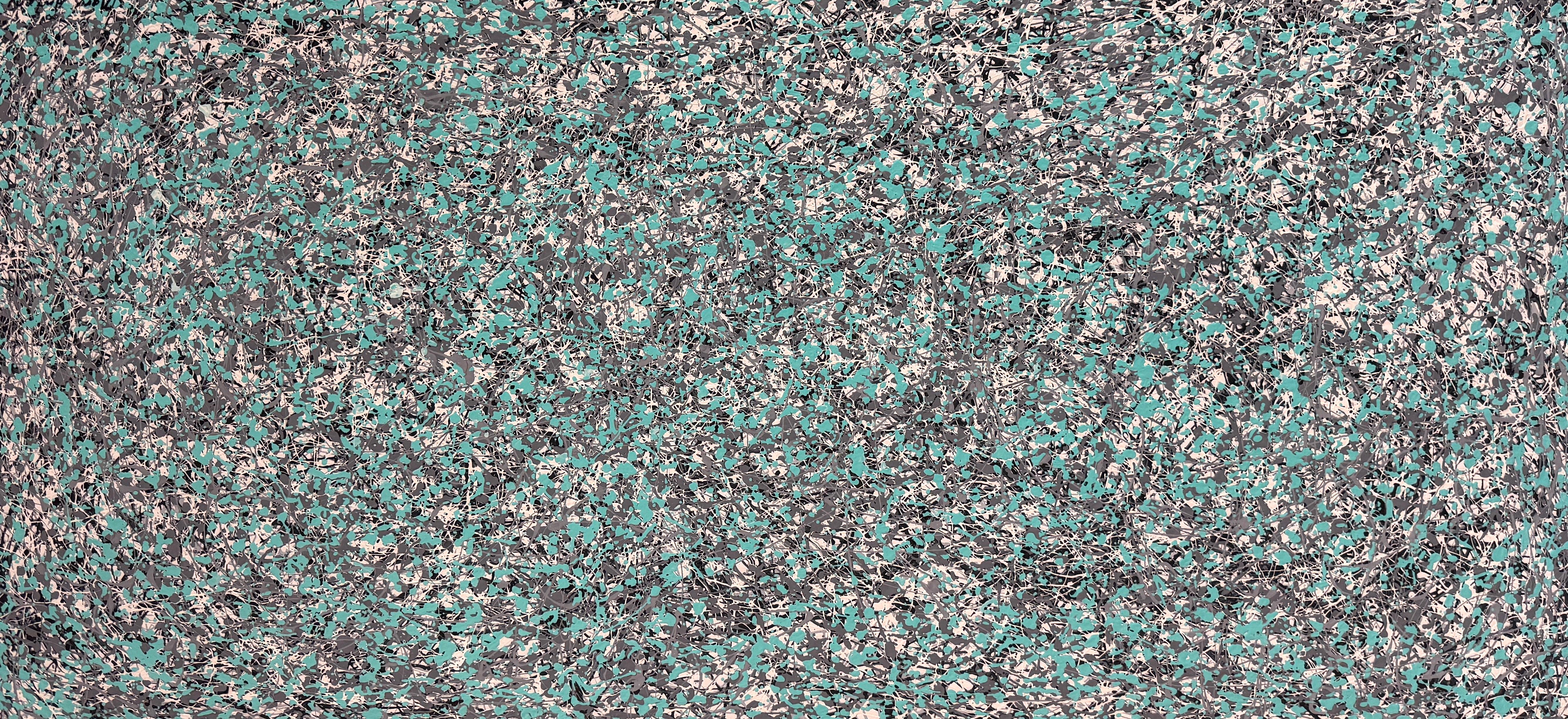 Mark Antoni Abstract Painting – Abstraktes Gespräch, Moderne Kunst Originalgemälde, hängefertig