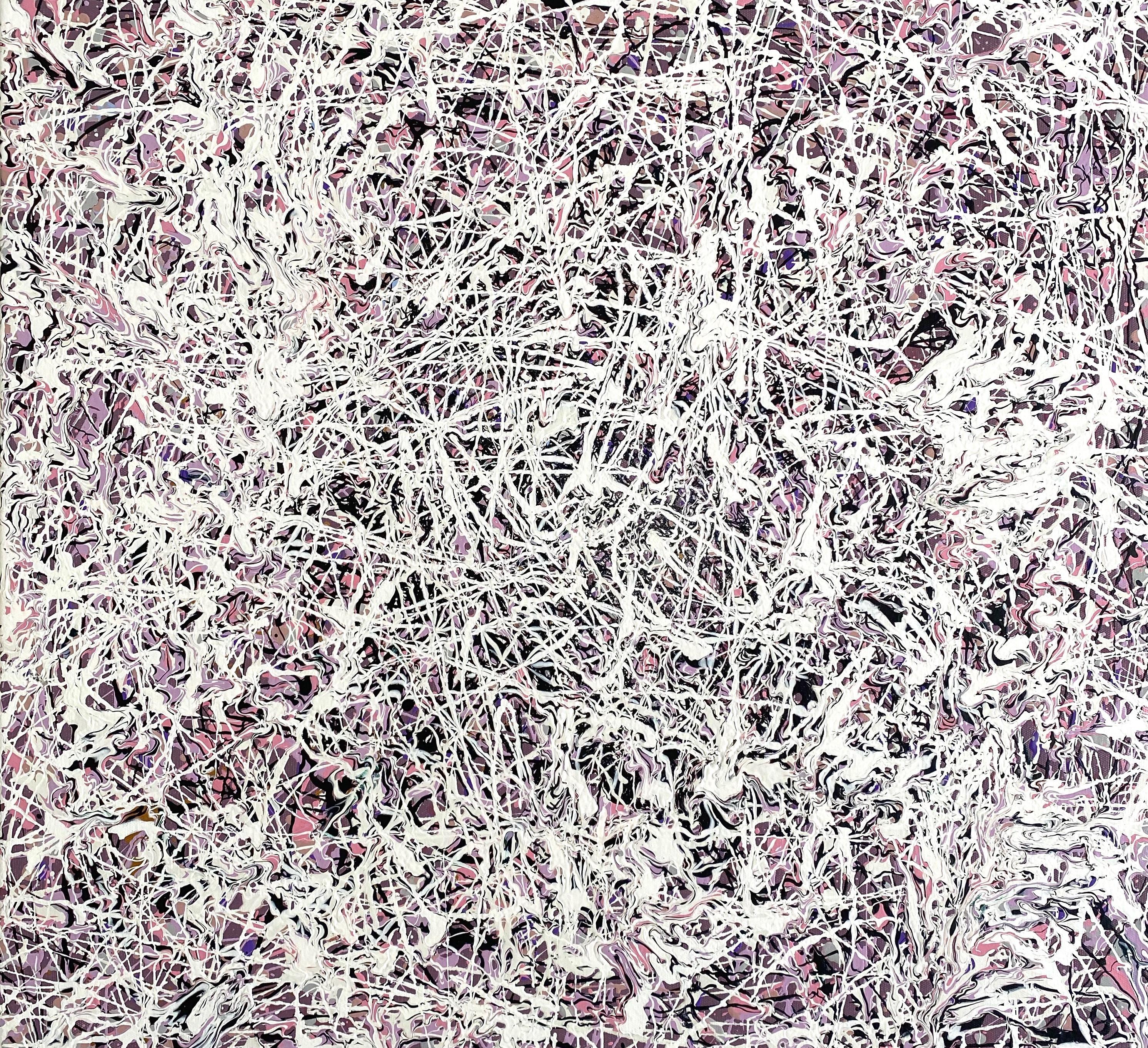 Achievement 1, Abstract Art Original Painting, Ready to Hang