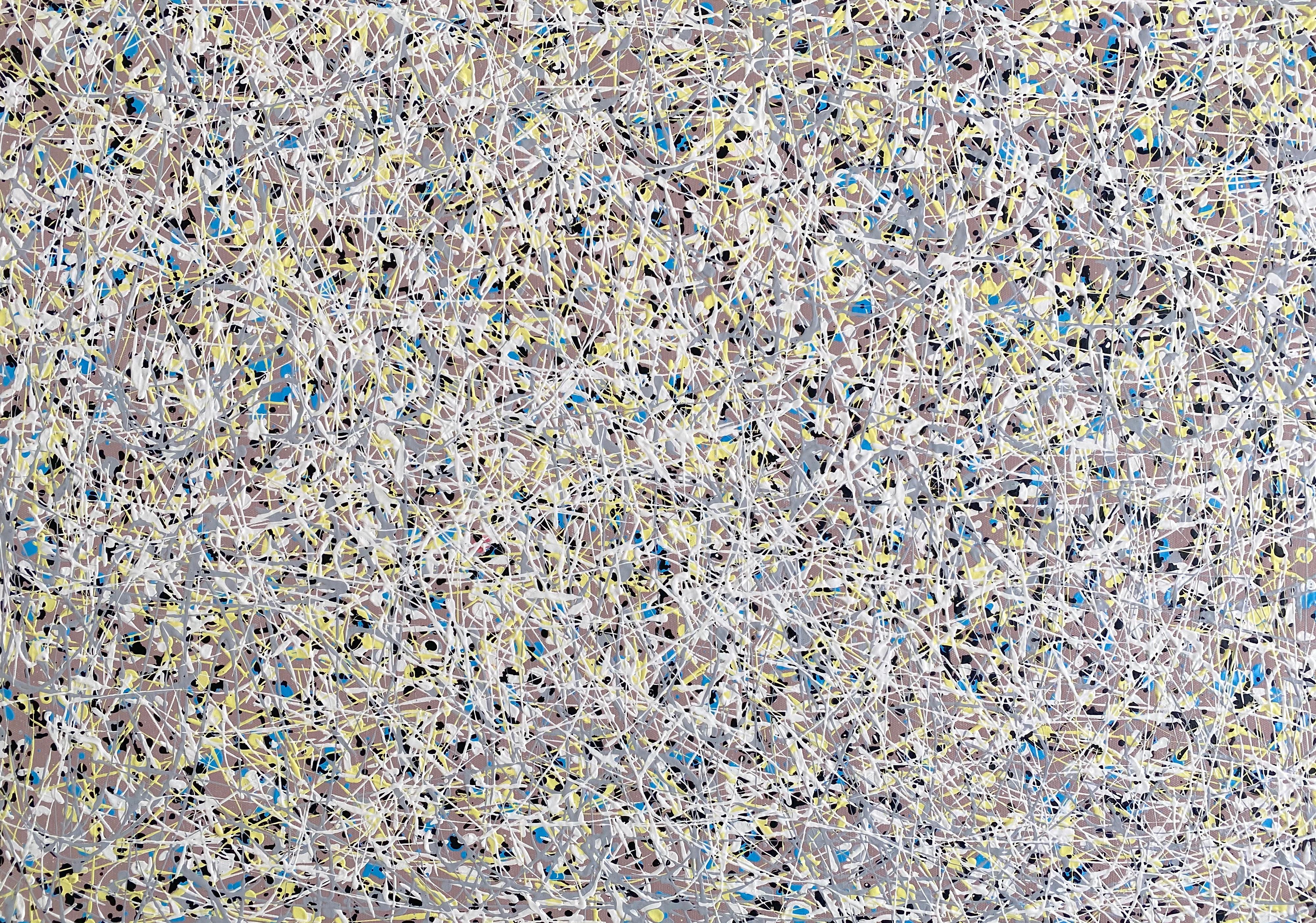 Mark Antoni Abstract Painting - Abstract Conversation, Original Painting, Ready to Hang