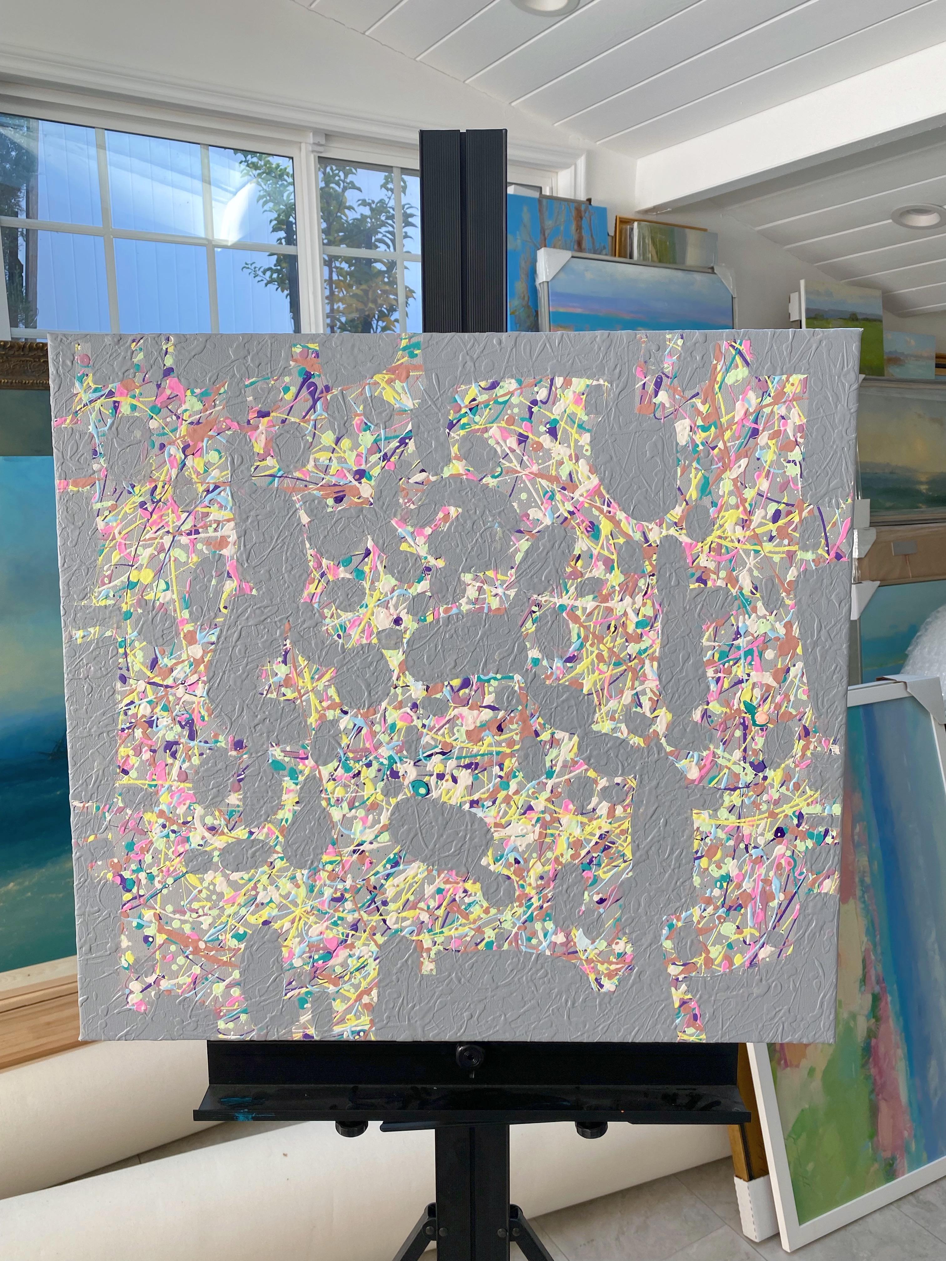 Seconde classe, peinture à l'huile originale, prête à être accrochée - Painting de Mark Antoni