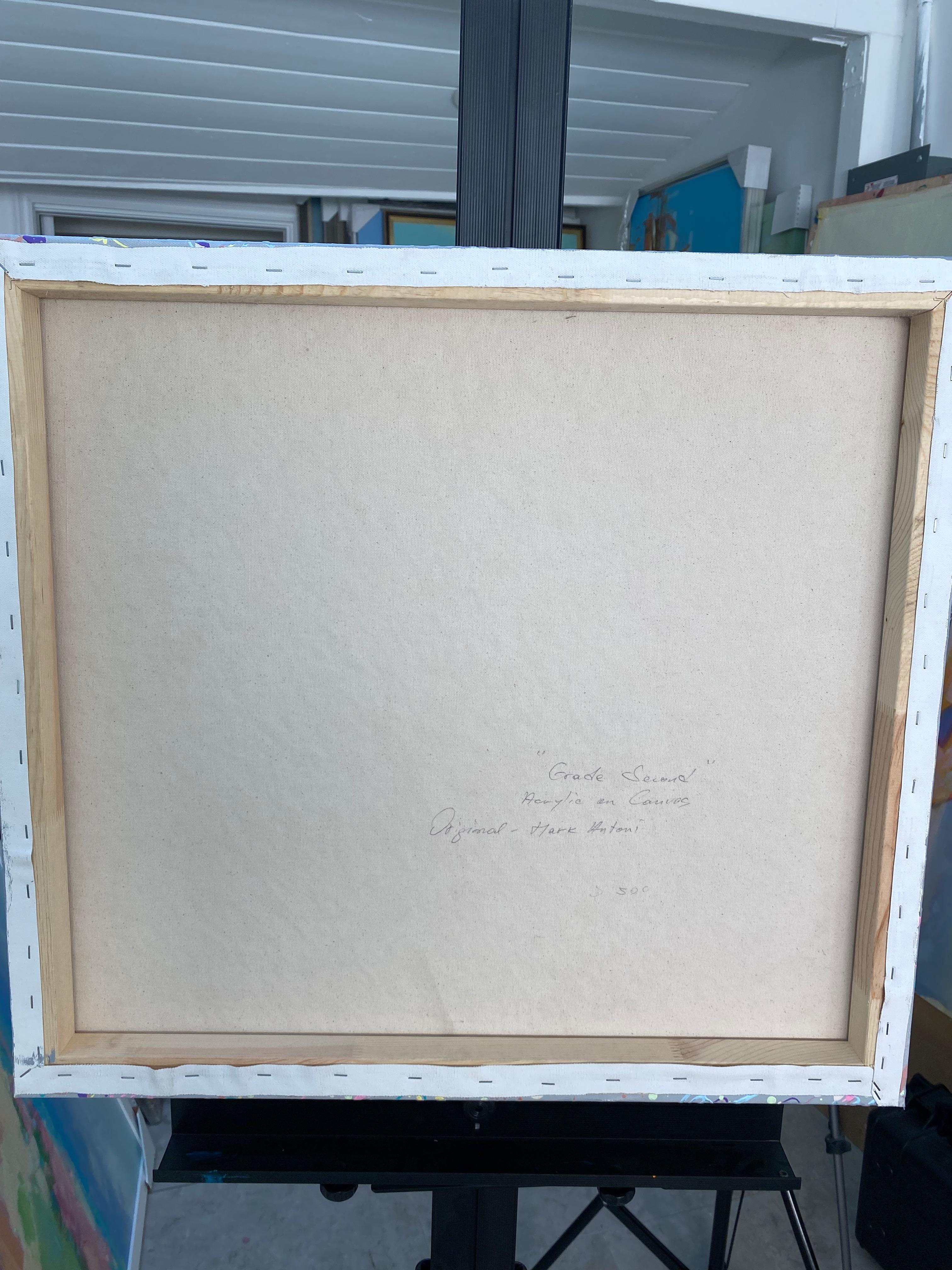 Seconde classe, peinture à l'huile originale, prête à être accrochée 2