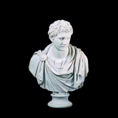 Mark Antony Bust Sculpture, 20th Century