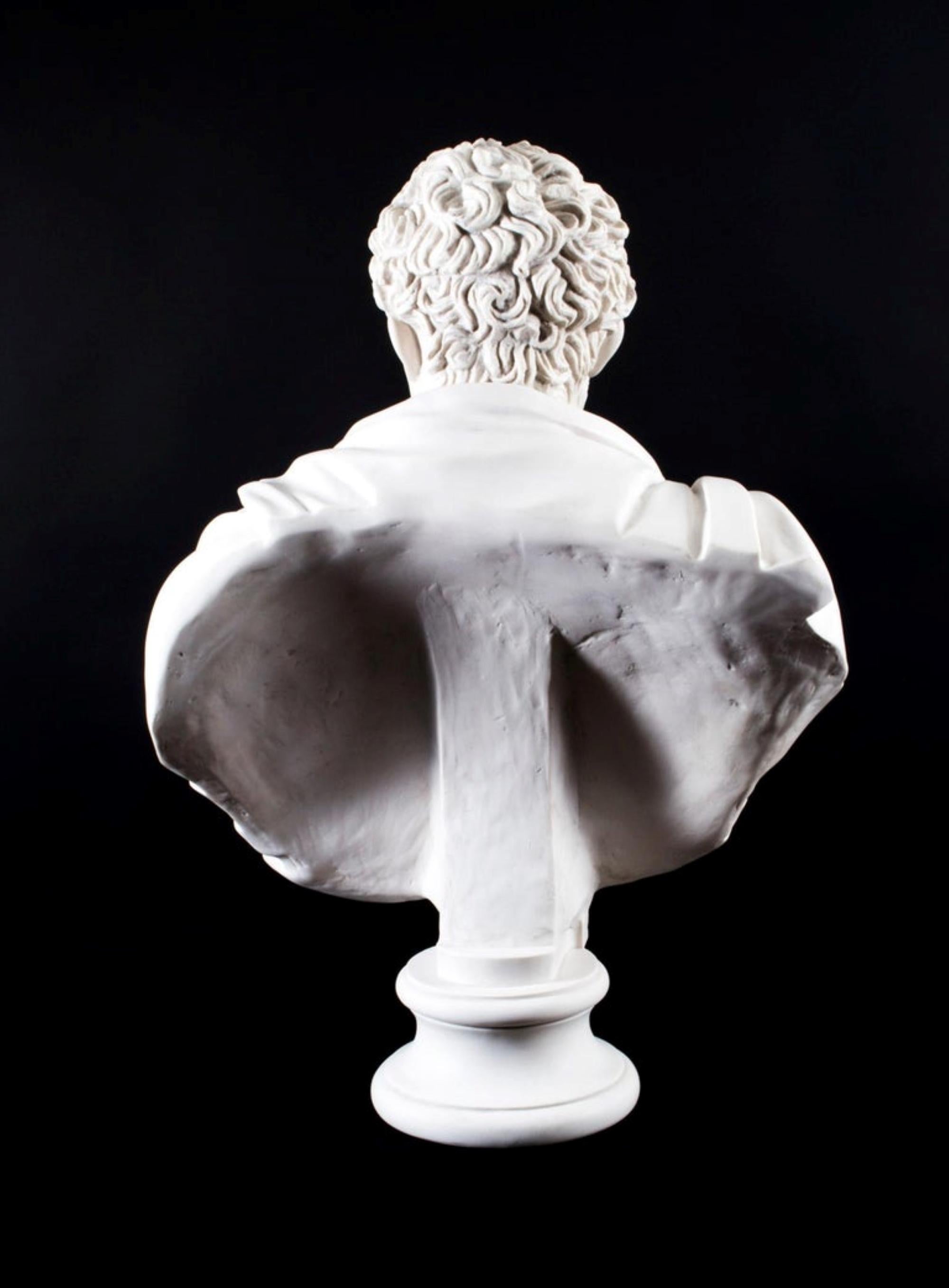Cast Mark Antony Bust Sculpture, 20th Century For Sale