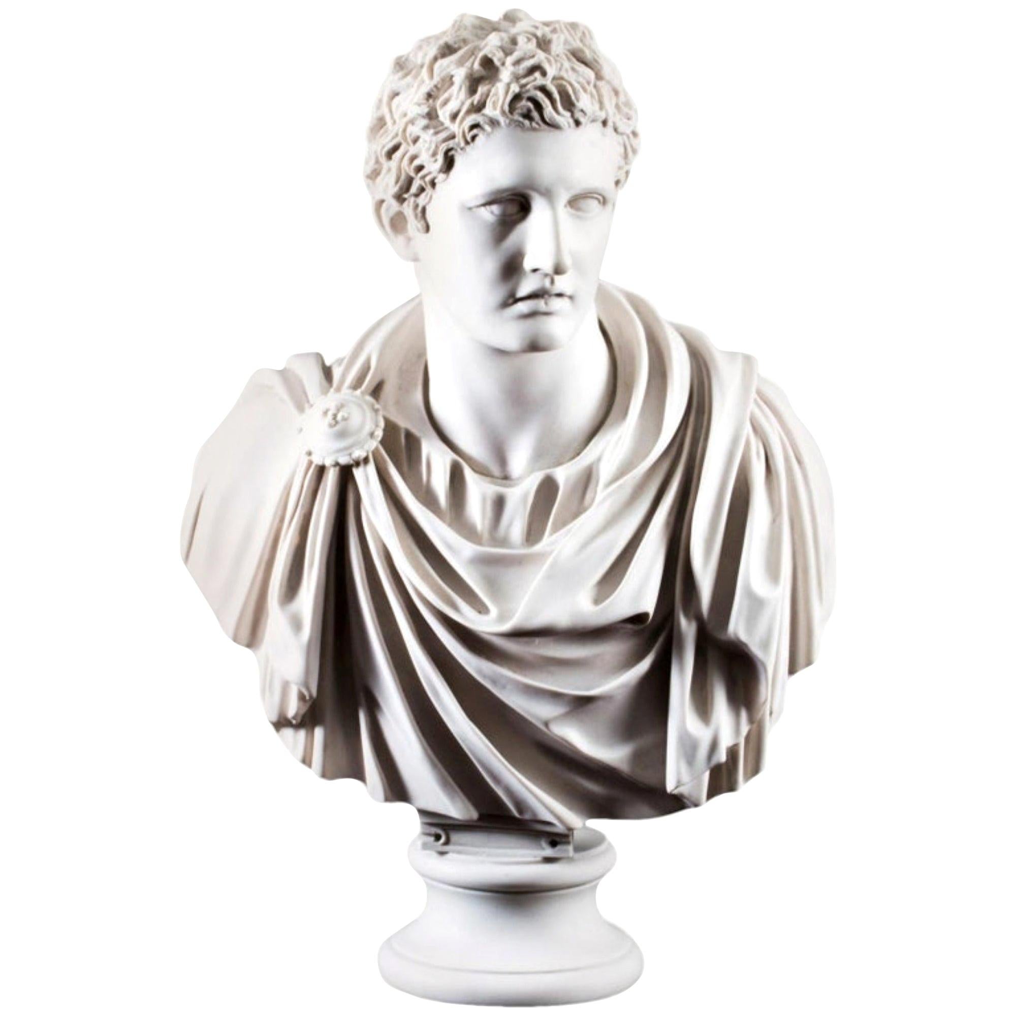 Mark Antony Bust Sculpture, 20th Century For Sale