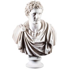 Mark Antony Bust Sculpture, 20th Century