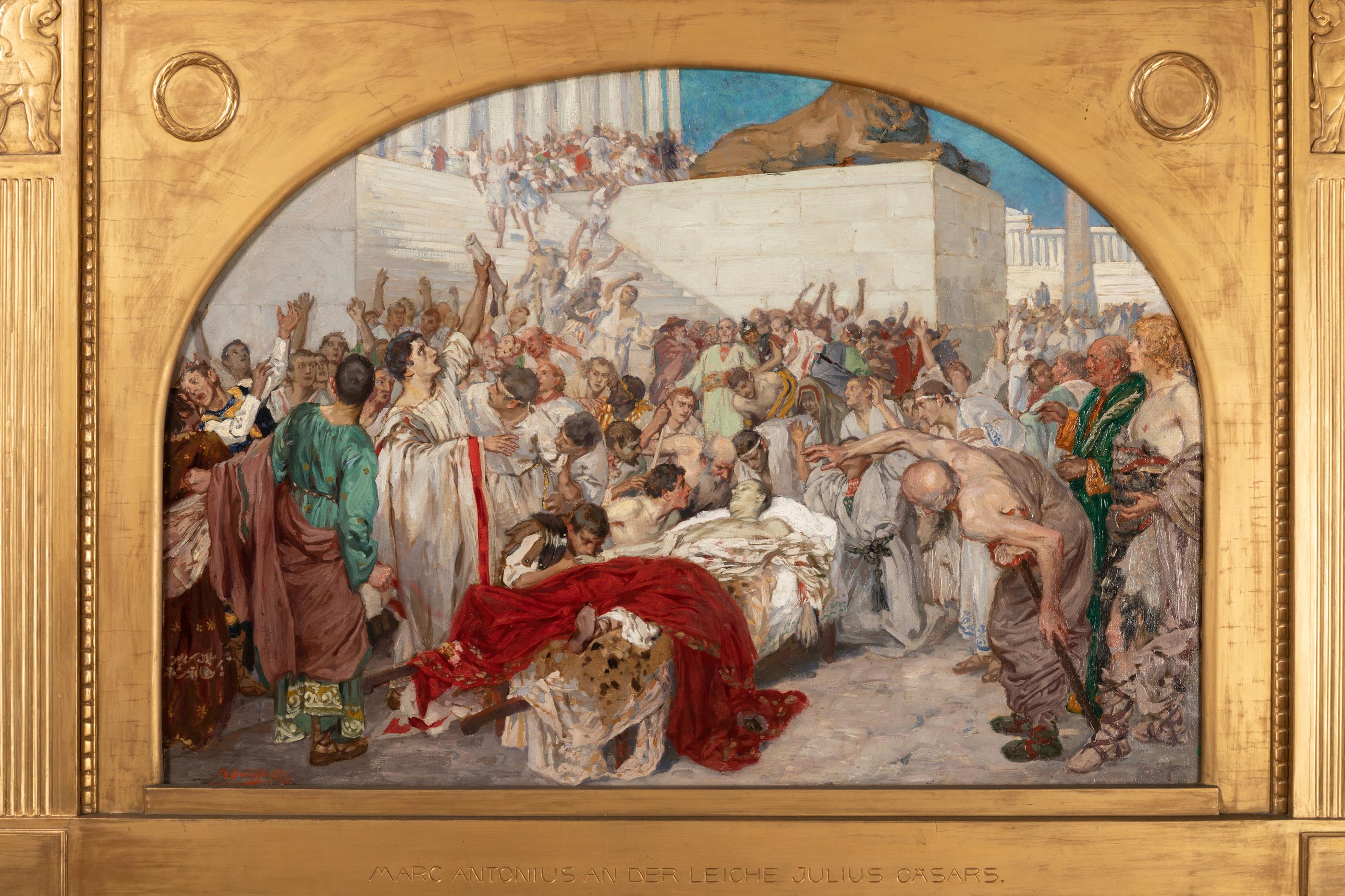 Mark Antonis Leichenrede auf den Leichnam Caesars