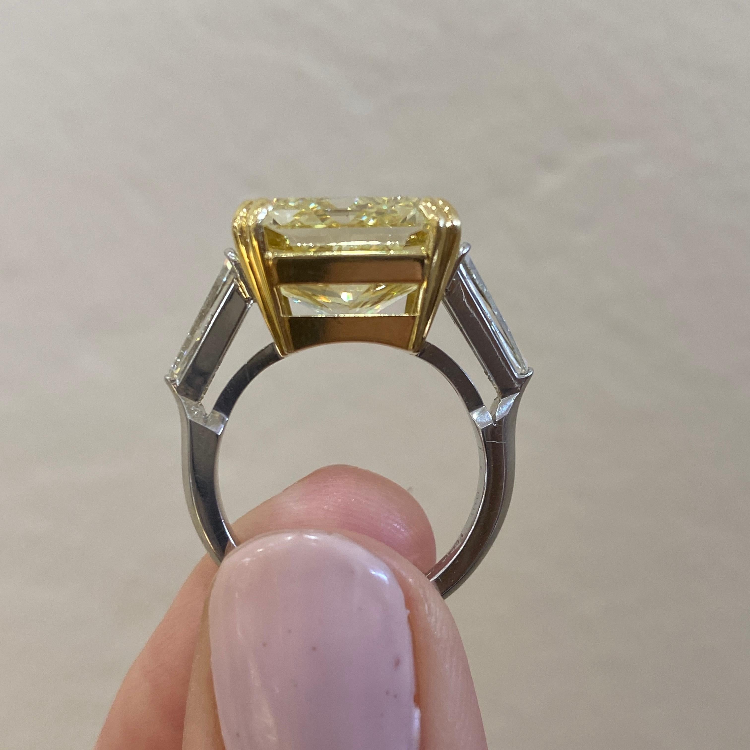 handmade yellow diamond rings