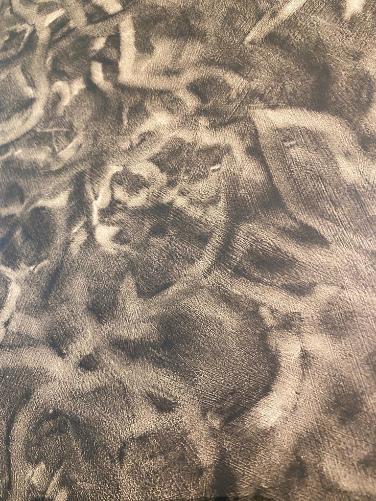 Mark Barker 'Masses' by Marc Barker, Oil on Panel Painting For Sale