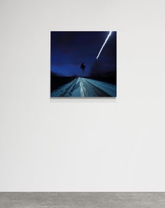 Levitate - Contemporary C-Print, Mixed Media, Surreal, 30x30 inches (en anglais)