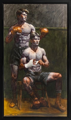 [Bruce Sargeant (1898-1938)] Before the Boxing Match