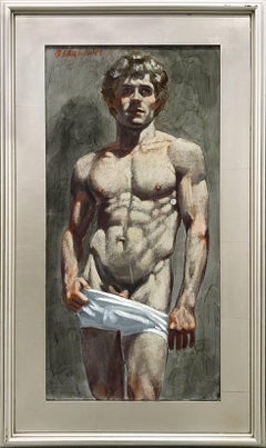 [Bruce Sargeant (1898-1938)] Bodybuilder in White Shorts