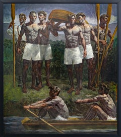 [Bruce Sargeant (1898-1938)] Eight Rowers