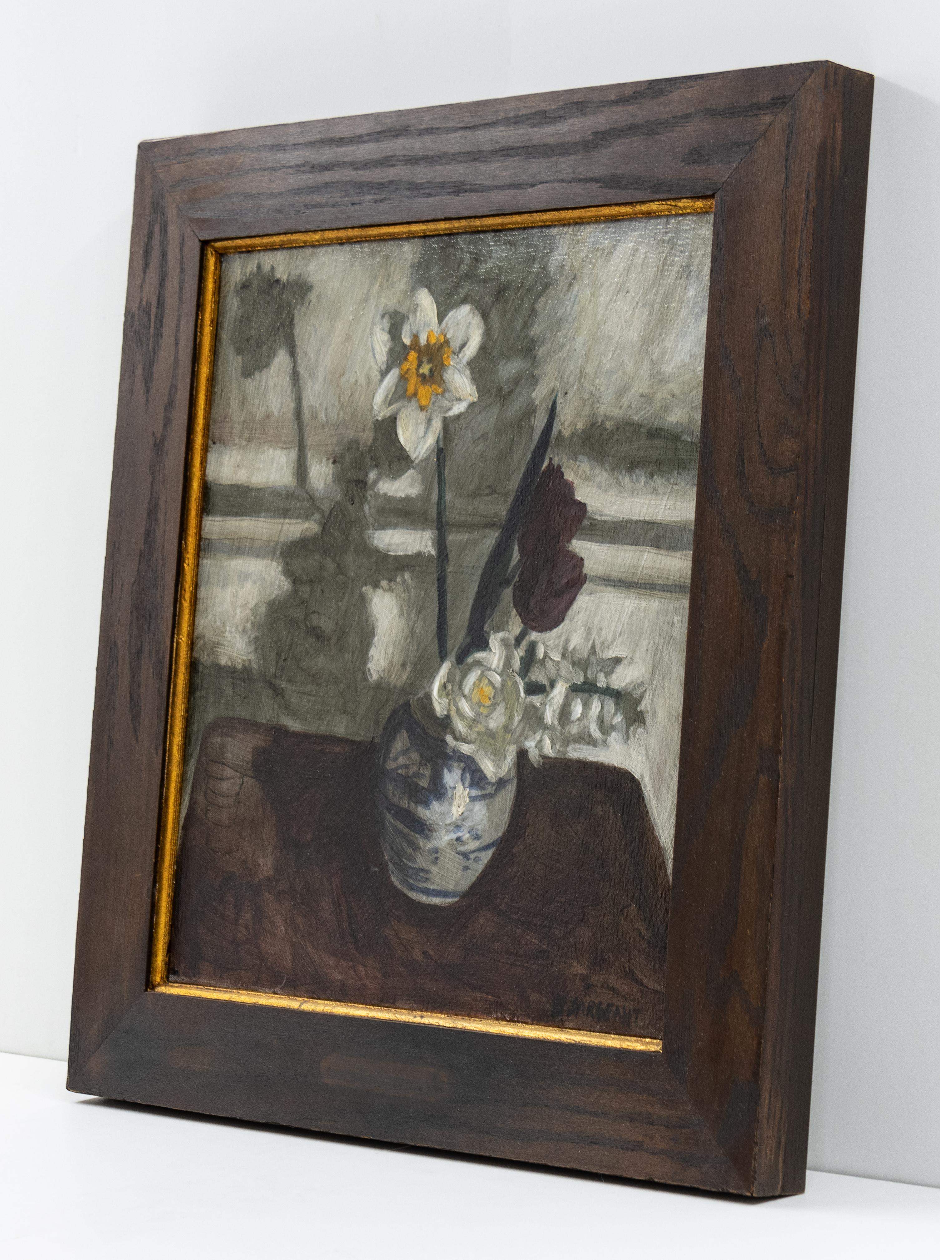  [Bruce Sargeant (1898-1938)] Flower Still Life - Contemporary Painting by Mark Beard