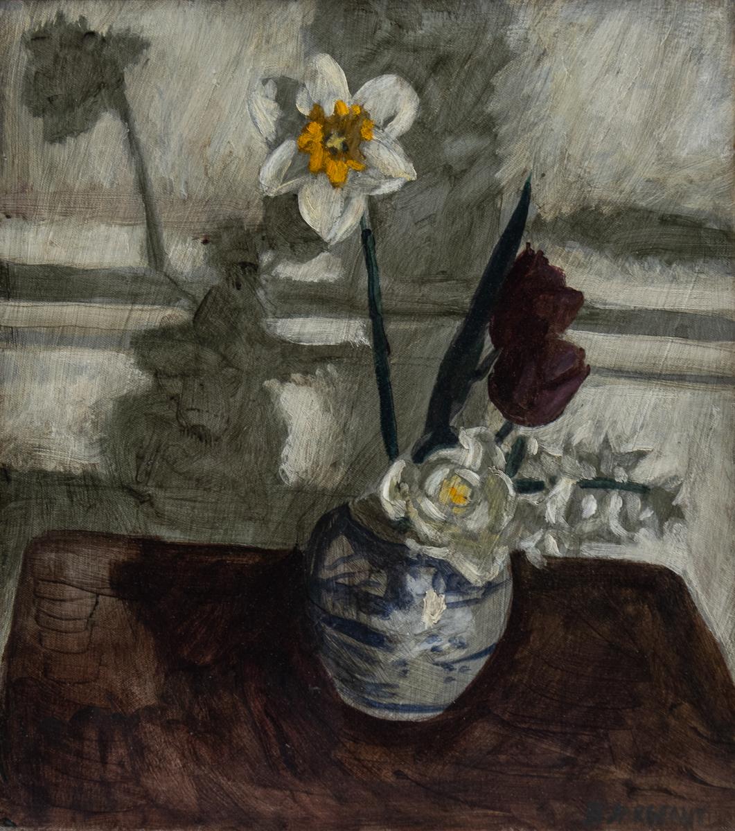 [Bruce Sargeant (1898-1938)] Flower Still Life - Painting by Mark Beard