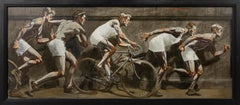 [Bruce Sargeant (1898-1938)] Fregio con cinque atleti