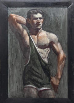 [Bruce Sargeant (1898-1938)] Green Singlet