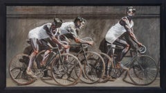 [Bruce Sargeant (1898-1938)] Gruppe von Radfahrern