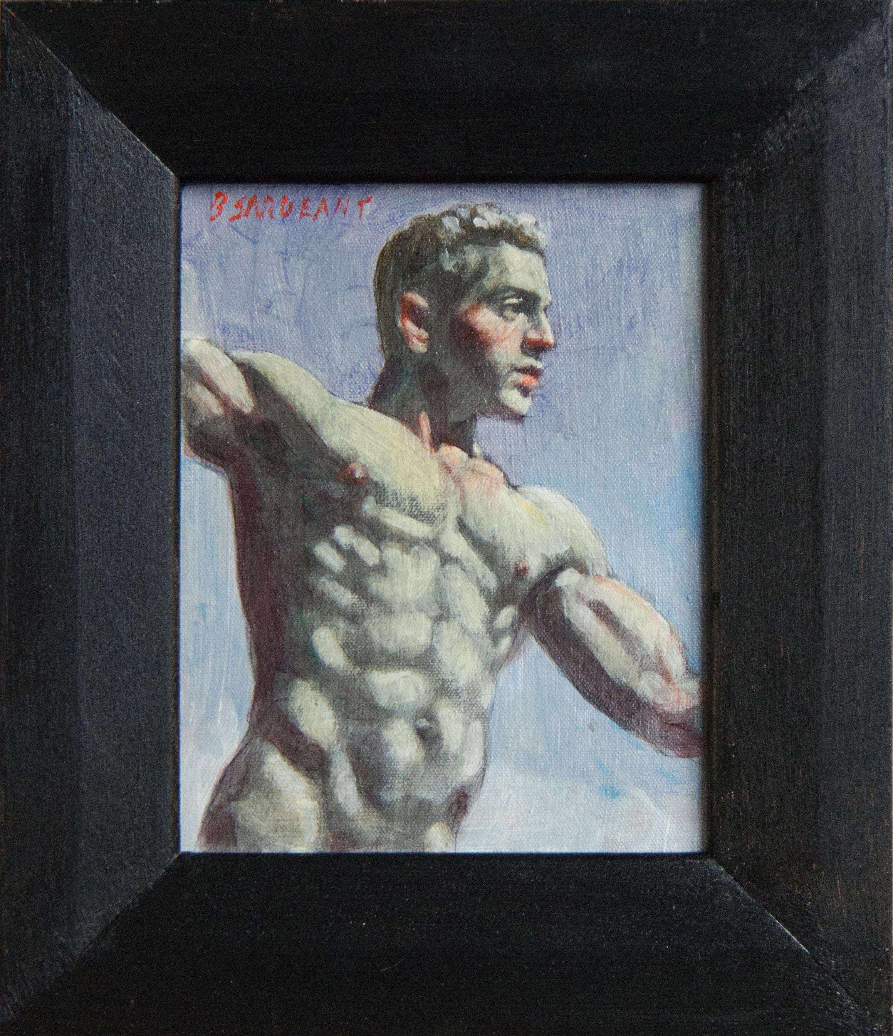 [Bruce Sargeant (1898-1938)] Man from Below - Painting by Mark Beard