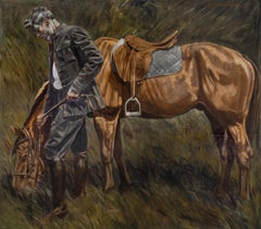 Man with Horse (Bruce Sargeant (1898-1938))