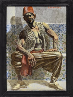[Bruce Sargeant (1898-1938)] Man with Red Fez