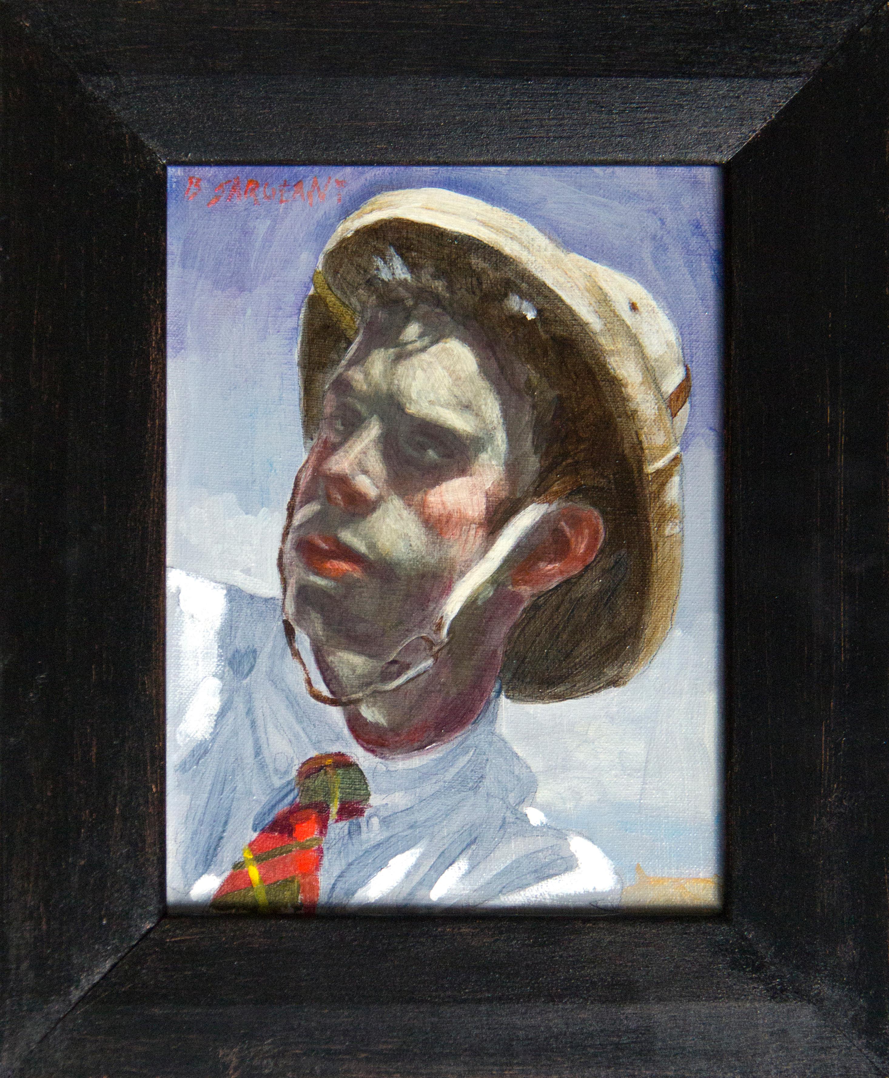 Mark Beard Portrait Painting – [Bruce Sargeant (1898-1938)] Michael Moonbeam